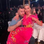 Julianne Hough Instagram - What better way to celebrate all the hard-working and wonderful souls that make @dancingwiththestars as special and magical as it is than with an epic midseason cast and crew bash 🌟🪩 @therealalfonsoribeiro and I couldn’t have imagined a more beautiful transition into our new roles as co-hosts without the effort, joy, and energy that all of these faces bring to the set every single week; it has been nothing but an honor to be a part of this continuously evolving family. We thank you for all you do to make this show possible. To @casamigos and the queen herself @rachelzalis for supplying us with libations for the celebration and @StephanieLadin for helping us bring everything together, thank you from the bottom of our hearts! Last but not least, a very special shout-out to my co-host, my other half, and my partner in crime, Alfonso, for his genuine friendship and unwavering support. Working beside you is truly magic, and it is a pleasure to work with someone so pure and who leads with their heart. Cheers to the rest of season 32 and the many more magnificent seasons to come! XO Jules