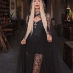 Julianne Hough Instagram - Throwback to Monster Night earlier this week 👻 Can we talk about how insane these photos are by @eliastahan and how amazing my glam team continues to be? Which image is your fav 🖤
