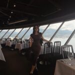 Julie Anne San Jose Instagram - happy hour 🍹 Top of Vancouver Revolving Restaurant