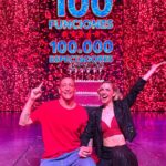 Julieta Nair Calvo Instagram - 100.000 espectadores en 100 funciones!!! Todas las salas llenas de humor y amor, desde que empezamos. Gracias por tanto!!! Todo lo que nos desean a nosotros, el doble para ustedes. 🤍🎭🙌🏽 .