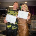 Julieta Nair Calvo Instagram - Entrega de diplomas de los @premiosace ! Muy feliz y honrada de estar nominada como mejor actriz por @tootsielacomedia 🩷🙏🏽🫶🏻 @vyes_leather @justaosadia st @natcecchinato