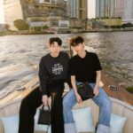 Jumpol Adulkittiporn Instagram - Tory Burch ICONSIAM Pop-up and #TMonogram after party in the sunset #ToryBurchThailand #ToryBurchICONSIAM