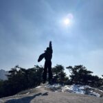 Jun Instagram - 2024첫 등산🧗⛰️☀️