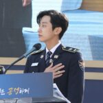 Jung Jin-young Instagram - 제76주년 경찰의 날 사회를 맡게 되어 정말 영광이었습니다 #진영 #경찰의날
