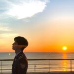 Jung Jin-young Instagram - 멋진 노을 #진영
