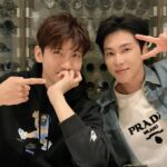 Jung Yun-ho Instagram - . 스케줄 끝나고 창민이랑 저녁먹는 중! 여러분~ 생일 축하해줘서 정말 고마워요~🙏❤