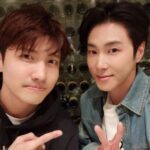 Jung Yun-ho Instagram - . 스케줄 끝나고 창민이랑 저녁먹는 중! 여러분~ 생일 축하해줘서 정말 고마워요~🙏❤