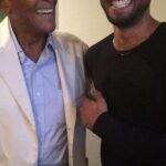 Jussie Smollett Instagram - I will celebrate you on this day and every other day as long as I’m alive. Happy 96th birthday Mr. B. Love you for life. #HarryBelafonte