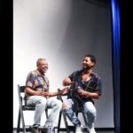 Jussie Smollett Instagram - In 2016 my brother @octarell_again released a not-so-small-film called @moonlightmov. It changed the trajectory of the images and depictions of black men and black male intimacy in film… last night we closed out #Pride month by bringing @bboybluesthefilm to Chicago with a special private screening at the @dusablemuseum and talkback hosted by T with myself and our king @james.e.hardy.9. Tarell poured into James and acknowledged that there would be no #Moonlight without the #BBoyBlues book series… I was then able to acknowledge to T that there would never be a film version of BBOY without moonlight. Community is real. Special thanks to my brother @bridgeforth #CharlesNelsoniii, @pridesouthside, @inpoc_ and the beautiful people of #Chicago for coming out and showing such love. @bboybluesthefilm is streaming now on @betplus 💫 💙🤎 📸 @artbyalyx The DuSable Black History Museum and Education Center