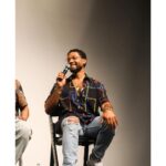 Jussie Smollett Instagram - In 2016 my brother @octarell_again released a not-so-small-film called @moonlightmov. It changed the trajectory of the images and depictions of black men and black male intimacy in film… last night we closed out #Pride month by bringing @bboybluesthefilm to Chicago with a special private screening at the @dusablemuseum and talkback hosted by T with myself and our king @james.e.hardy.9. Tarell poured into James and acknowledged that there would be no #Moonlight without the #BBoyBlues book series… I was then able to acknowledge to T that there would never be a film version of BBOY without moonlight. Community is real. Special thanks to my brother @bridgeforth #CharlesNelsoniii, @pridesouthside, @inpoc_ and the beautiful people of #Chicago for coming out and showing such love. @bboybluesthefilm is streaming now on @betplus 💫 💙🤎 📸 @artbyalyx The DuSable Black History Museum and Education Center