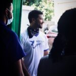 Jussie Smollett Instagram - Blessed to be back with my #RuJohnFoundation family. Brought my youngins @jocquismollett & @artbyalyx to #KingstonJamaica where they were able to join the other beautiful volunteers to feed hundreds of our houseless sisters and brothers. We then joined the brilliant doctors for a medical clinic for high schoolers, a backpack drive with supplies and sneaker giveaways. Thank you Mr. & Mrs. Bachelor for all you consistently do. This is our first trip back to Jamaica since Covid. I’m humbled and honored that my company, SuperMassive, has come in as a full sponsor and I have been able to underwrite these events. I don’t take lightly how blessed we are. Just glad to get back to doing what we do. One love. 🇯🇲 Kingston, Jamaica