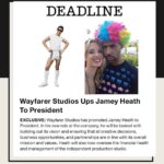Justin Baldoni Instagram - ➡️😂 Yes @Jamey_Heath_ is one of my best friends in the world AND yes there’s nobody more hard working, deserving or qualified to be the president of Wayfarer Studios . Both things can be true BUT Since both things are true it means I can also make fun of him publicly and photoshop the deadline announcement without the risk of an HR report because I knows he’d NEVER report his best friend to HR. Or would he? Only time will tell. I love you Jamey. Grateful to be on the journey with you. Let’s win baby