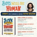 Justin Baldoni Instagram - It. Is. Almost. Time!😱 My new book BOYS WILL BE HUMAN comes out on October 4th. I can't wait to see and connect with all of you at our upcoming events! 🎟 Link in bio! See you SOON!