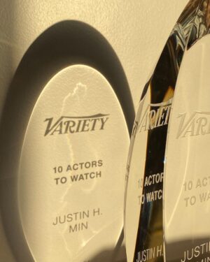 Justin H. Min Instagram - ty @variety @newportbeachfilmfest.
