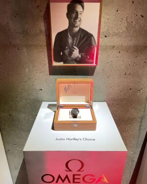 Justin Hartley Instagram - Wonderful time at the @omega grand opening event in San Francisco. What a watch, what a city, what a woman.