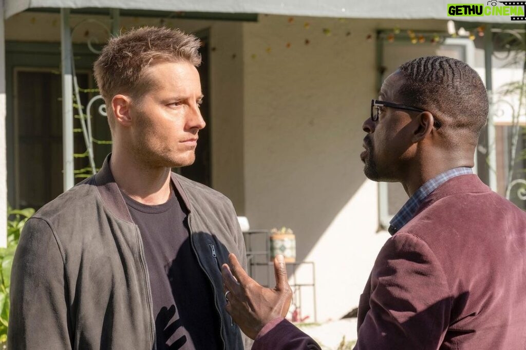 Justin Hartley Instagram - Kevin and Randall about to settle this once and for all... #ThisIsUs