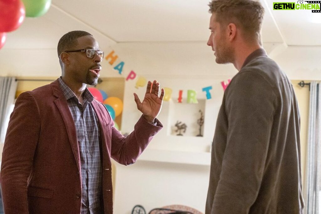 Justin Hartley Instagram - Kevin and Randall about to settle this once and for all... #ThisIsUs