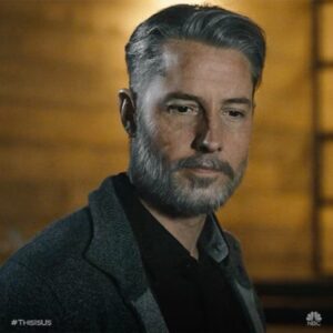 Justin Hartley Instagram - ‪The future’s looking mighty fine.😏 #ThisIsUs‬

If we are being honest?  This is me moments BEFORE entering the hair and makeup trailer.  By moments, I mean 2 hours.