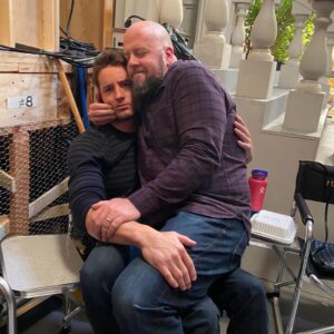 Justin Hartley Instagram - The love is strong and the passion is real. Me and my valentine today and everyday. #ValentinesDay #ThisIsUs