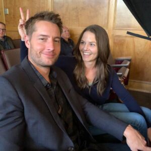 Justin Hartley Instagram - Glad that Cassidy found her way back home. Even happier to have @jennifermorrison on the show with us. We have fun! #ThisIsUs
