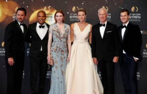 Justin Prentice Instagram - So...umm... this happened. That is Her Serene Highness, Princess Charlene of Monaco. She is not only a princess, but a former Olympic swimmer. Meanwhile, I still struggle to not bite my tongue while chewing food.... Thank you @festivaltvmonte_carlo for having me! #montecarlo #monaco #princessdiaries #genovia
