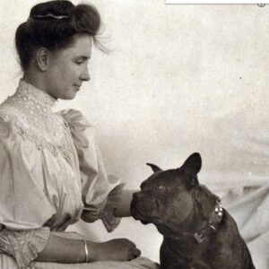 Justin Theroux Instagram - This is Helen Keller. Pitt Bull Owner... And....You will probably  not get through this post. 
But i hope you do.  Today is National Pit Bull Awareness day. Just a few short facts.... pit bulls have served America for over a century. Helen Keller adored them.  They are remarkable service dogs. They have served admirably in WW1 and other theaters of war, Have fought and died in combat in  the Civil War  fighting for the North (and have monuments built to  honor them). They have been spokes’people’ for major US brands, have entertained us in movies,  and been the first  among us to travel across our great country by car... there was a time they were basically the Labradoodle of our country. Known for being smart, loyal, obedient, protective and kind. 
Yet for some reason, today we have abandoned them... they are put to death more than any other dog breed in our country.
This is devastating to me. I love ALL DOGS. But since it is Pit Bull Awareness Day, I hope to bring some awareness on their behalf... and some badly needed love to this beautiful animal. I believe we have let the Pit Bull down. A breed that is misunderstood, abused, and forced to fight by people who raise them to go against their nature. If you have a minute today... please research all the good they have done for us... if you can, please help one that is at this moment in need... if you can’t do that? Just try to change your attitude a little towards them. They have done an enormous amount for us and asked for nothing in return.... at the very least,  if you see a pitbull... give them a pat on the head.  And tell them they’re a good puppy. Like all dogs.... They deserve it. 
#nationalpitbullawarenessday 
#adoptdontshop