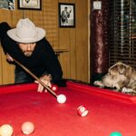 Justin Theroux Instagram - Dog walks into a bar… First ever @stetsonusa and @raysbarnyc classic Open Road collab hats. 🇺🇸 🤠 Available now only on Stetson.com New York City