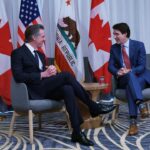 Justin Trudeau Instagram - Canadians and Californians have felt the impacts of climate change – and understand the opportunities that come with climate action. @GavinNewsom and I spoke about that and many other priorities today, and about how we can keep working together. Good to see you again, my friend. 🇨🇦 Les Canadiens et les Californiens ressentent les changements climatiques et comprennent les possibilités de l’action climatique. @GavinNewsom et moi avons notamment parlé de cela et des moyens de continuer à travailler ensemble. Heureux de notre rencontre, mon ami. San Francisco, California