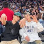 Juyeon Instagram - @official_theboyz adventure just started in LA 🌴 with @nba @nbastyle_kor Can‘t wait for Indy and #nbaallstar week-end🌟