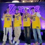 Juyeon Instagram - 🏀💛💜 @nba @nbastyle_kor @lakers #NBA #엔비에이 #느바앤미 #lakers #LA레이커스