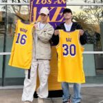 Juyeon Instagram - 🏀💛💜 @nba @nbastyle_kor @lakers #NBA #엔비에이 #느바앤미 #lakers #LA레이커스