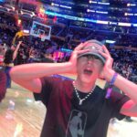 Juyeon Instagram - 🏀💛💜 @nba @nbastyle_kor @lakers #NBA #엔비에이 #느바앤미 #lakers #LA레이커스