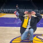 Juyeon Instagram - 🏀💛💜 @nba @nbastyle_kor @lakers #NBA #엔비에이 #느바앤미 #lakers #LA레이커스