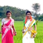 Kaavya Arivumani Instagram - Sembaruthi and kanaga🌸🌺🌹🌼 @jeevya_makeoverartistry #kaavya#kaavyaarivumani