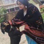 Kajal Raghwani Instagram – Love love love and only pure love ❤️ 
Blessed 
Happy Morning with this pure soul 😇✨♥️