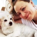 Kaley Cuoco Instagram - NO dog should be in a shelter! That’s why I created Oh Norman! we’ll get to help rescues like Rubesicle🍦. I would love it if you followed us over on @ohnorman to learn more about that SO soon! Who else is excited for our launch? Without further ado, meet my team member Ruby! RuRu keeps us on our toes to meet her product standards. 🍦Nicknames: Rubs, Ruby Tuesday, Rubsicle, Ruru 🍦Mix: Literally 100+ types of dogs 🍦Personality: Gentle, sweet, girly 🍦Favorite Activities: Sleeping on my head 🍦Enemy: The car (she never has to go in it again, promise) 🍦Superpower: Sonic sensibility - she can hear things happening miles and miles away 🍦Pack Status: Queen of the house (she is not messed with) 🍦Sweet Tooth: She BEGS for ice cream #Adoptdontshop