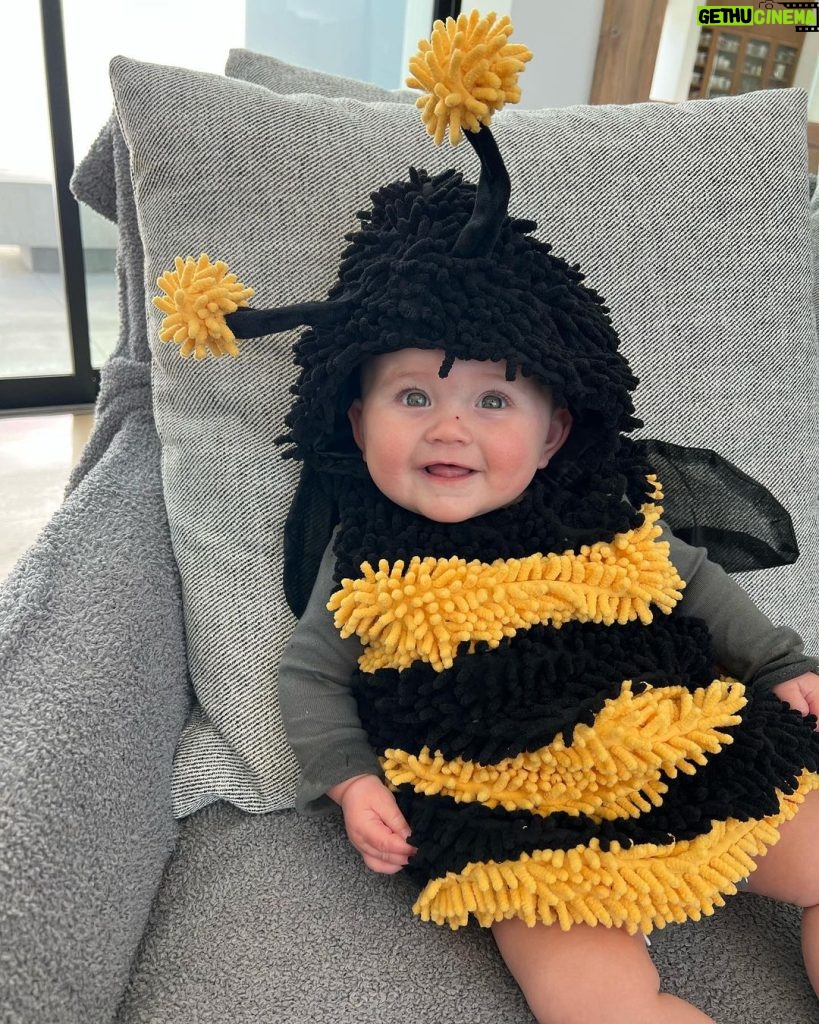 Kaley Cuoco Instagram - 🎃 Halloween first timers🎃1) Tildy the old lady 2) Who ya gonna call? Ghostbusters! 3) winner winner 🐔 dinner! 4) the cutest 🐝 5) our own personal 🏈