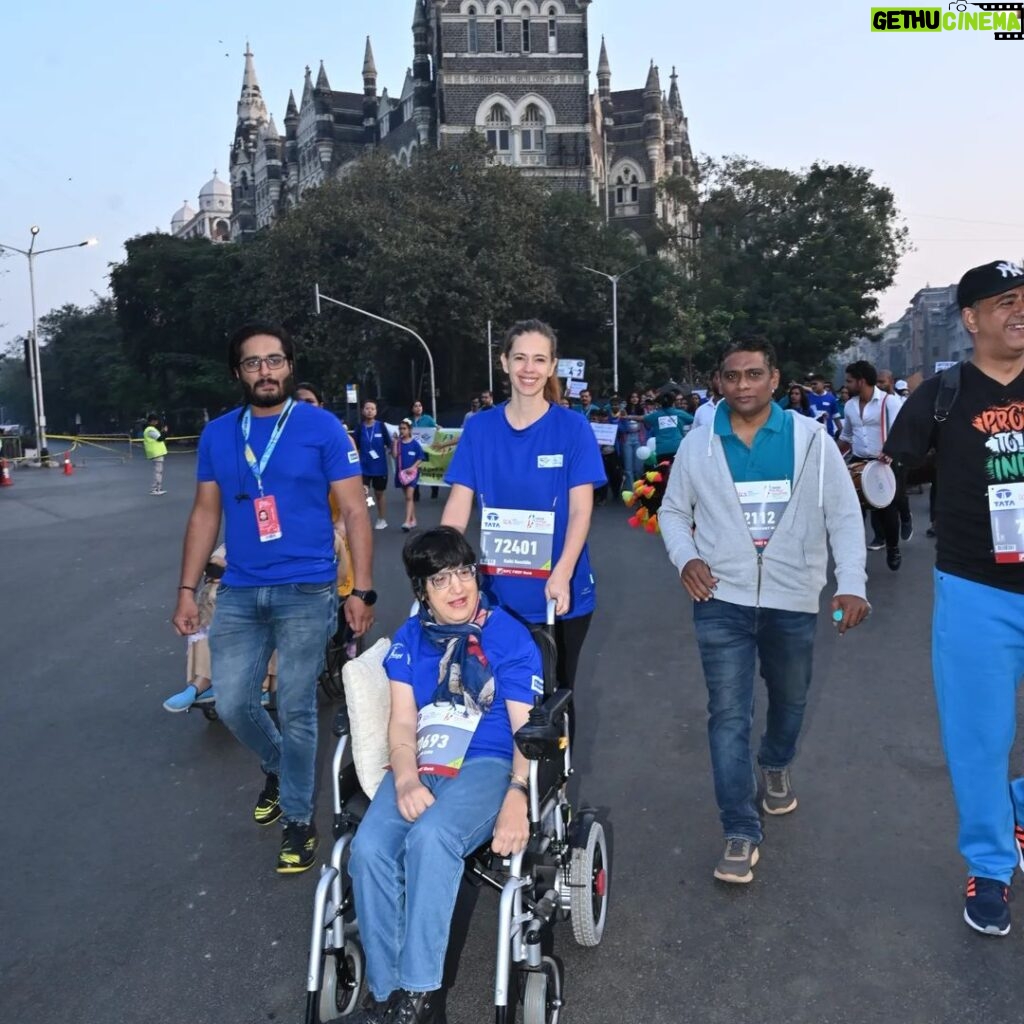 Kalki Koechlin Instagram - Kalki Koechlin,Goodwill Ambassador ADAPT, with Malini Chib, Trustee ADAPT, supporting the cause of the disabled #Marching towards inclusion.