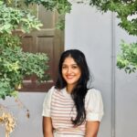 Kalyani Anil Instagram - 🤍🌸 Stealing @sonu_.sajeev ‘s udup 😌 📸 @_.vichuuuu_ 🫶🏻 #college #marivanioscollege Mar Ivanios College