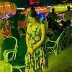 Kalyani Anil Instagram - Goa 🏝️🐣 👗 @aishabeeviofficial Black Neckset from @tanvy_collections 📸 @_.vichuuuu_ 🫶🏻 Baga Beach, Goa