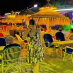 Kalyani Anil Instagram - Goa 🏝️🐣 👗 @aishabeeviofficial Black Neckset from @tanvy_collections 📸 @_.vichuuuu_ 🫶🏻 Baga Beach, Goa