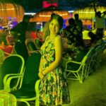 Kalyani Anil Instagram - Goa 🏝️🐣 👗 @aishabeeviofficial Black Neckset from @tanvy_collections 📸 @_.vichuuuu_ 🫶🏻 Baga Beach, Goa