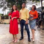 Kamal Adli Instagram - seronok kami dapat ambil gambar ngn mama @sharifahshahora .. kan @uqashasenrose2 ? ❤️🌹 #perkahwinandarineraka