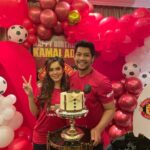 Kamal Adli Instagram - tq sooo much ❤️ @uqashasenrose2 this is the best birthday celebration ever!!! ur the best!! i ❤️ u cik bubu! 😘