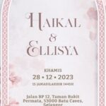 Kamal Adli Instagram - Lembut kan design and color ni. 😍 Majlis kahwin dah dekat? Jangan risau, kad kahwin digital kn ada. 🌷 Dekat situ dah siap ada :- 1) kad jemputan digital siap sepantas 5 minit ✅ 2) location utk dewan siap dgn gambar ✅ 3) boleh update RSVP ✅ 4) boleh edit bila2 masa walaupun majlis lama lagi ✅ 5) boleh tukar-tukar design ✅ Order sekarang dekat www.thekahwin.my 🫰🏻 Follow @thekahwin.my 🌷