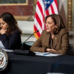 Kamala Harris Instagram - Our four-part strategy to protect the freedom to vote: —Call on federal agencies to make sure Americans have the information they need to know how and where to vote —Promote voter participation for students —Protect election workers —Work together to fight voter suppression laws