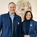 Kamala Harris Instagram - Doug and I filled out our ballots for the California presidential primary on March 5. There is so much at stake in this election—but I know we are up to the challenge. Make a plan to vote at IWillVote.com.