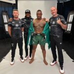 Kamaru Usman Instagram - Came and took care of business. Growing each and every fight 👏🏿✊🏿🇳🇬 @umohammed97