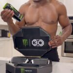 Kamaru Usman Instagram - Special delivery from @monsterenergy zero sugar get yours 🔥🫶🏿