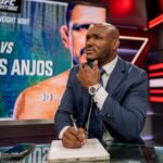 Kamaru Usman Instagram - Back on the desk tonight. Check us out on @espn 📸 @madspkr Las Vegas, Nevada